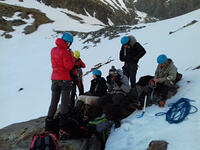 Au pied du couloir Au pied du couloir